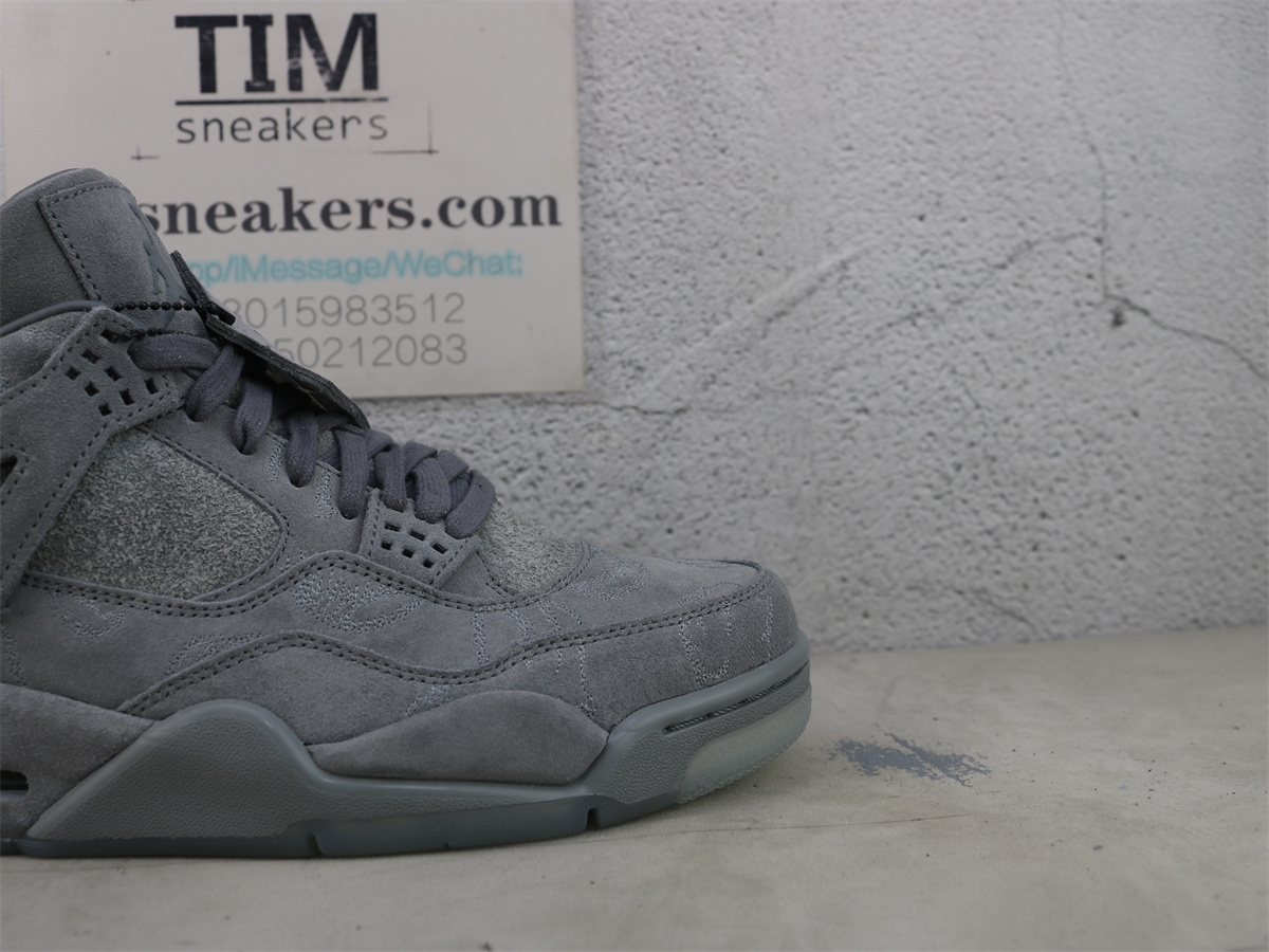 New Batch KAWS x Air Jordan 4 Retro Cool Grey 930155-003